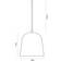 Zero Convex Large Pendel 17W 970 Lumen 970 Lumen 3000 K Pendellampa ∅ 28cm