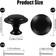 Romeda Romeda 18 Pieces Drawer Knobs, 30mm Dresser Kitchen Dresser Screw 30x15mm