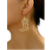 Shein 1pair European And American Fashionable Vintage Classic Western Cowboy Boot Gold-Tone Dangle Earrings, Suitable For Women'S Daily Wear And New Year Gi