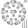 Northern Brothers Dreeser Knobs Drawer Knobs Crystal Knobs Diamond 10pcs 30x30mm