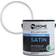 my home Wood and Pure Satin Wood Paint Pure Brilliant White 2.5L