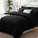 CozyLux Queen Comforter Set 7 Pieces Bedspread Black (223.5x223.5cm)