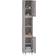 vidaXL grey sonoma Bathroom Cabinet Vanity Unit Engineered