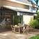 OutSunny 3 x 2.5m Electric Retractable Awning with Aluminium Frame Light Grey