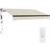 OutSunny 3 x 2.5m Electric Retractable Awning with Aluminium Frame Beige