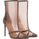 River Island Mesh Heeled Boot - Brown