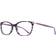 Aspire Brown Gold Oval Acetate Eyeglasses Full Rim