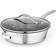 Tower Good Food 28cm Stainless Steel Saute Pan with lid