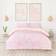 Sleepdown Luxury Soft Reversible Oiled Swirl Set - Duvet Cover Purple, Pink