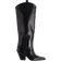H&M Dame Sort Knehøye cowboyboots