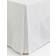H&M Dobbelt Kingsize 180 x 200 cm Hvid Sengekappe Hvid (200x180cm)