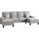 Ebern Designs Multi Color Sectional 106" Sectional Sofa 106.3" 3pcs 4 Seater