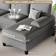 Ebern Designs Multi Color Sectional 106" Sectional Sofa 106.3" 3pcs 4 Seater