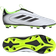 adidas Goletto IX FG/MG Soccer Cleat - Ftwr White/Core Black/Lucid Lemon