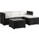 Juskys Juskys Polyrattan Lounge Punta Lounge-Set, 1 Tisch einschl. 1 Sofas