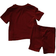 Shein Casual Minimalist Short Sleeve Shorts Set - Summer