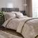 Catherine Lansfield Damask Jacquard and Pillowcase Set Duvet Cover Gold (200x135cm)