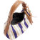 River Island Canvas Striped Charm Shoulder Bag - Blue