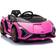 Homcom Lamborghini Sian 12V Pink