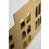 Jotex New York Goldfarben Laterne 15.5cm