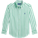 Polo Ralph Lauren Boy's Striped Cotton Poplin Shirt - Stem/White