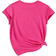 Shein Mädchen Lässig T-Shirt mit Crew-Ausschnitt und Regenbogendruck