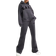 Kaiia Oversized Hættetrøje Med Logo - Mørkegrå