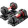 inSPORTline Justerbara hantlar Durabell, 2 x 6.5 24.5 kg