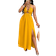 Shein Kreuzträger-Rückenfrei Neckholder Swing Kleid