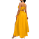Shein Kreuzträger-Rückenfrei Neckholder Swing Kleid