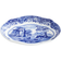 Spode Ovalt Räfflat Fat Blue Italian 21 cm Djup tallrik 21cm