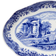 Spode Ovalt Räfflat Fat Blue Italian 21 cm Djup tallrik 21cm