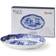 Spode Ovalt Räfflat Fat Blue Italian 21 cm Djup tallrik 21cm