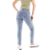 ASOS DESIGN Hourglass Mellanblå bekväma mom jeans smal passform