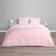 OHS Geometric Print Set - Superking - Duvet Cover Pink (259.1x221cm)