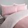 OHS Geometric Print Set - Superking - Duvet Cover Pink (259.1x221cm)