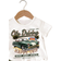 Shein Baby Jungen Lässig Set aus T-Shirt mit einfachem Cartoon Retro Muster und kurzer Hose, geeignet für den Sommer