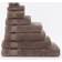 Dunelm Egyptian Kitchen Towel Brown (20x15cm)