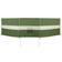 vidaXL Camping Windbreak Green 490 x 123 cm Waterproof