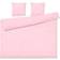 Juna Daisy Bed Linen 200x220 cm Pink/Red Housse de couette Rose, Rouge (220x200cm)
