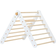 Duck Woodworks Climbing Triangle Floor Set White