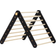 Duck Woodworks Climbing Triangle Floor Set Black