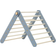 Duck Woodworks Climbing Triangle Floor Set Grey