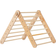 Duck Woodworks Climbing Triangle Floor Set Natural