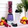 Tooltime Multi Blender Fruit Smoothie Maker with 2 Sports Bottles Purple Shake and Take