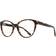 Pink Ribbon Havana Cat-Eye Acetate Eyeglasses Medium