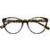 Pink Ribbon Havana Cat-Eye Acetate Eyeglasses Medium