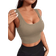 Shein Sport Studio Solid Color Wide Strap Simple Seamless Sports Bra, Casual Daily Wear