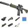 Funthy Soft Bullet Sniper Con Mirino Blaster Automatici In Schiuma 10 Proiettili, Pistole Giocattolo HK416 Fai-da-te Per Ragazzi Dai 6 Ai 13 Anni Regali Per Bambini Per Compleanno Halloween Natale-sabbia