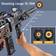 Funthy Soft Bullet Sniper Con Mirino Blaster Automatici In Schiuma 10 Proiettili, Pistole Giocattolo HK416 Fai-da-te Per Ragazzi Dai 6 Ai 13 Anni Regali Per Bambini Per Compleanno Halloween Natale-sabbia